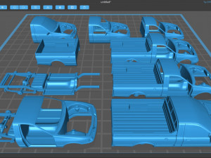Sierra P100 Pick Up Print Kit 3D Print Model