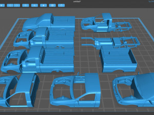 Sierra P100 Pick Up Print Kit 3D Print Model