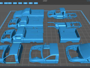Sierra P100 Pick Up Print Kit 3D Print Model