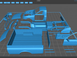 Sierra P100 Pick Up Print Kit 3D Print Model