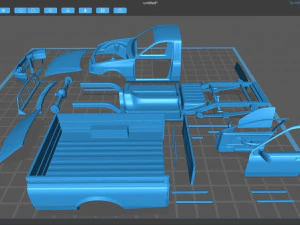 Sierra P100 Pick Up Print Kit 3D Print Model