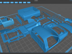 Sierra P100 Pick Up Print Kit 3D Print Model