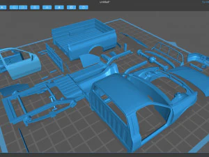 Sierra P100 Pick Up Print Kit 3D Print Model
