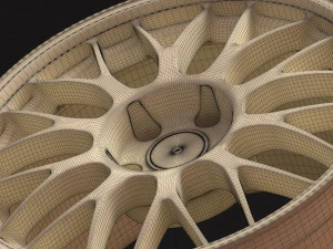 BBS Rg-MG Jant 3D Baskı Modeli in Otomotiv 446006 | 3DExport