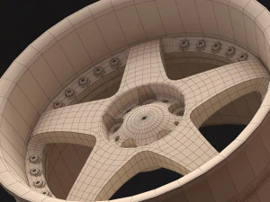 Work Vs-Zf Rim 3D Print Model