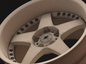Work Vs-Zf Rim 3D Print Model