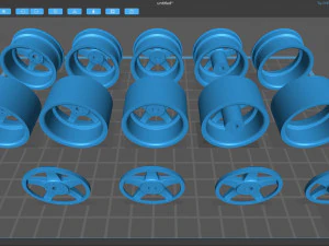 Work Vs-Zf Rim 3D Print Model