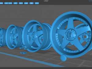 Work Vs-Zf Rim 3D Print Model