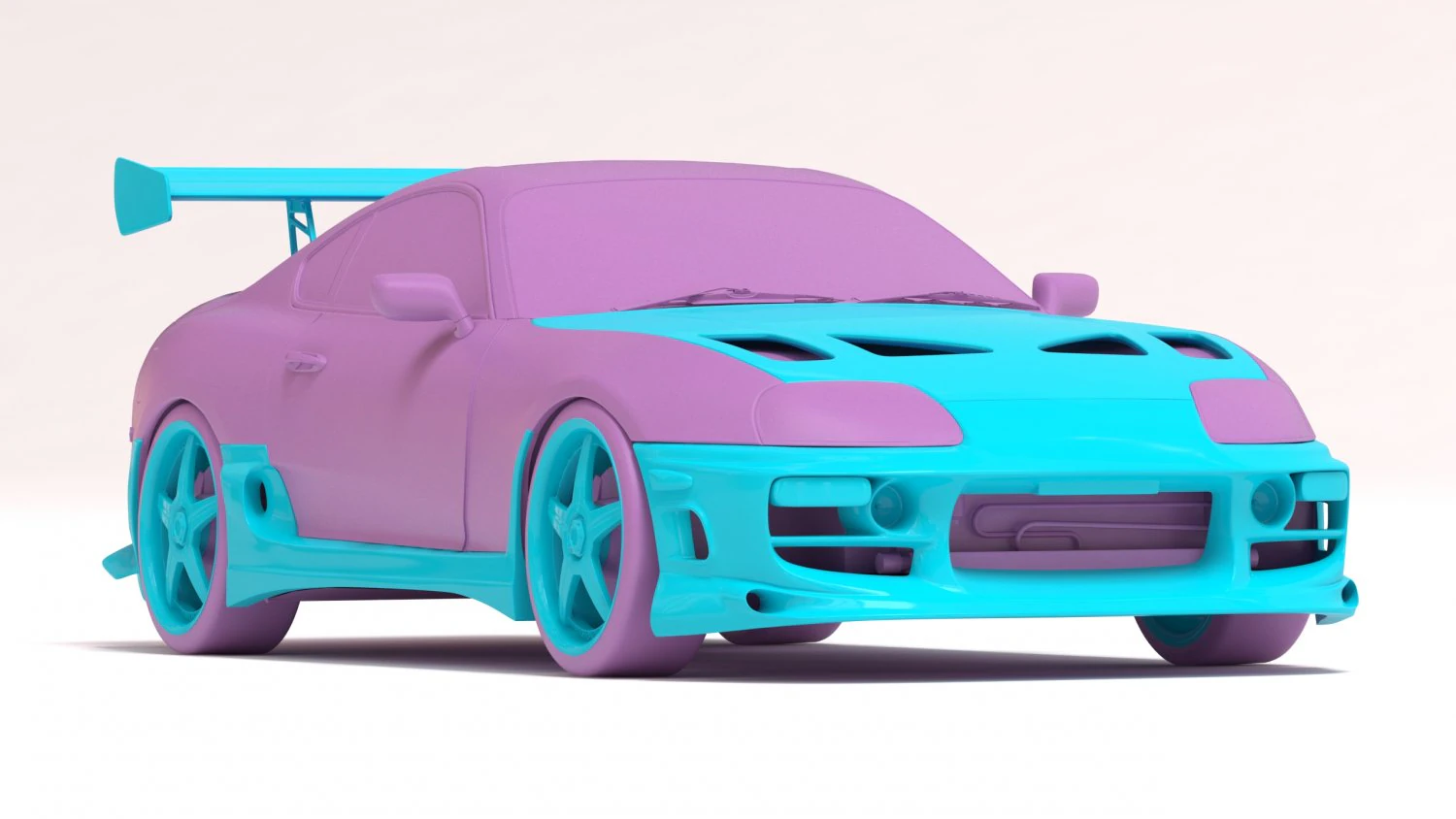 Supra Bomex Body Kit 3D Print Model .c4d .max .obj .3ds .fbx .stl .blend 