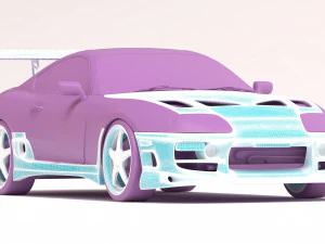 Supra Bomex Body Kit 3D Print Model