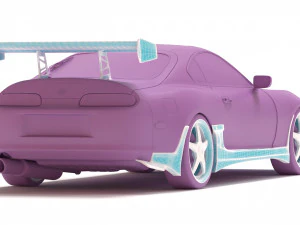 Supra Bomex Body Kit 3D Print Model