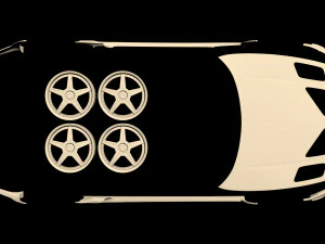 Supra Bomex Body Kit 3D Print Model