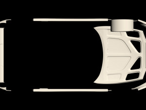 Supra Bomex Body Kit Modelo de Impressão 3D