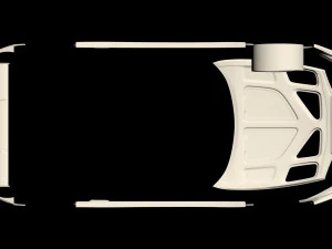 Supra Bomex Body Kit 3D Print Model