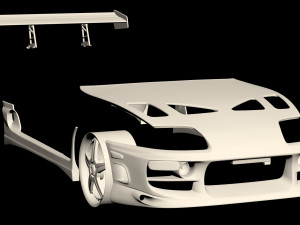 Supra Bomex Body Kit Modelo de Impressão 3D