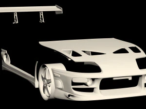 Supra Bomex Body Kit 3D Print Model