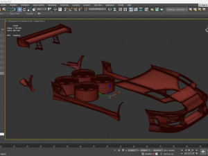 Supra Bomex Body Kit Modelo de Impressão 3D