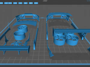 Supra Bomex Body Kit 3D Print Model