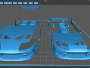 Supra Bomex Body Kit Modelo de Impressão 3D
