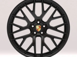 Cerchio design Macan RS Spyder stampabile Modello di stampa 3D