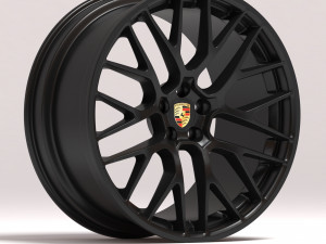 Macan RS Spyder Design Rim Printable 3D Baskı Modeli