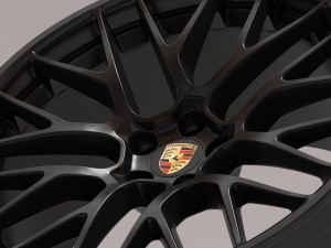 Macan RS Spyder Design Rim Printable 3D Baskı Modeli