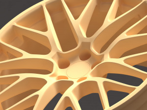 Macan RS Spyder Design Rim Printable 3D Baskı Modeli