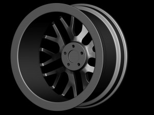 Macan RS Spyder Design Rim Printable 3D Baskı Modeli