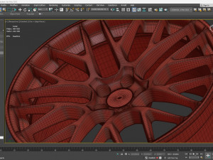 Macan RS Spyder Design Rim Printable 3D Baskı Modeli