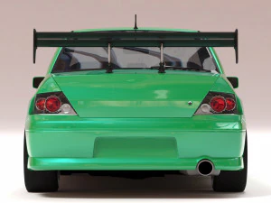 Mitsubishi Lancer VII DAMD Body Kit and Addons 3D Print Model