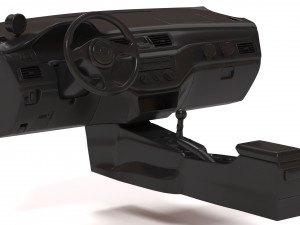 Mitsubishi Lancer VII DAMD Body Kit and Addons 3D Print Model