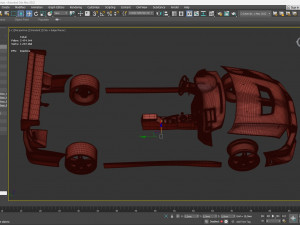 Mitsubishi Lancer VII DAMD Body Kit and Addons 3D Print Model