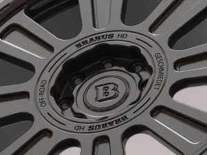 Brabus 800 Adventure XLP Wheel and Canister Modelo de Impressão 3D