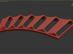 GT-R Lb Front Fender Vents Aero 3D Print Model