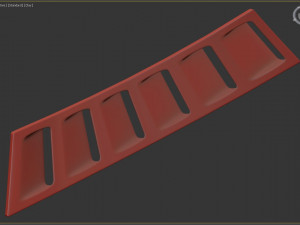GT-R Lb Front Fender Vents Aero 3D-Druckmodell