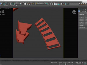 GT-R Lb Front Fender Vents Aero 3D-Druckmodell