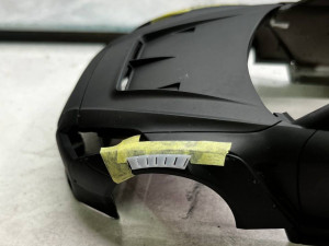 GT-R Lb Front Fender Vents Aero 3D-Druckmodell