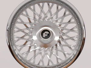 Forgiato Tessuto Rim 3D Print Model