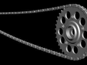 Ducati Desmosedici Chain printable 3D Print Model