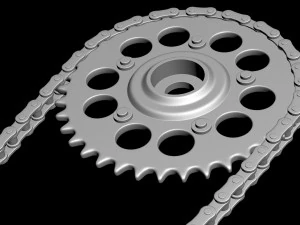 Ducati Desmosedici Chain printable 3D Print Model