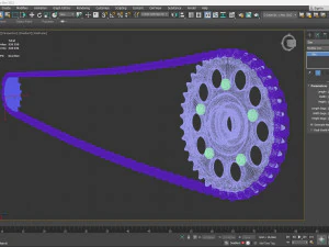 Ducati Desmosedici Chain printable 3D Print Model