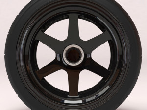 F40 Liberty Walk Wheels standalone 3D 프린트 모델