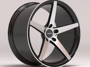 Vossen VPS-303 rim 3Dプリントモデル