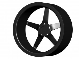 Vossen VPS-303 rim 3Dプリントモデル