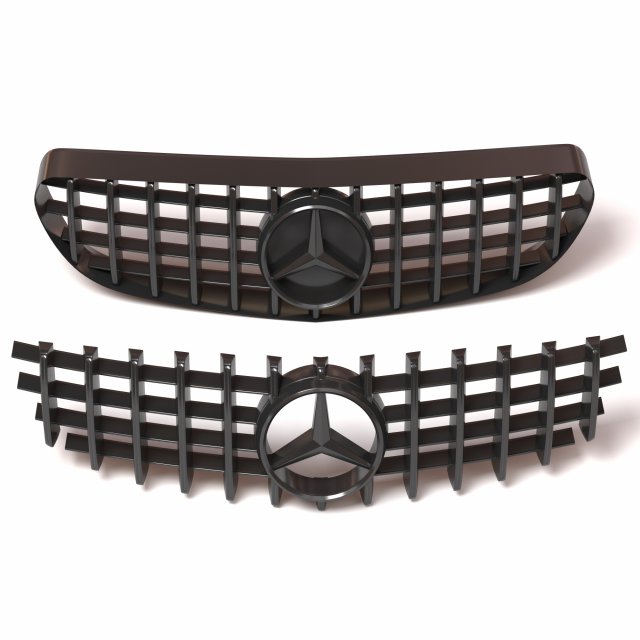 W205 AMG Ggrill Model do druku 3D .c4d .max .obj .3ds .fbx .stl .blend 