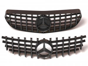 W205 AMG 그릴 3D 프린트 모델