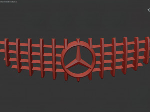 W205 AMG Ggrill Model do druku 3D