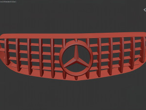 W205 AMG Ggrill Model do druku 3D
