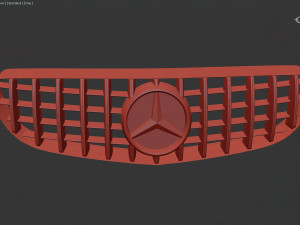 W205 AMG Ggrill Model do druku 3D