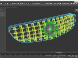 W205 AMG Ggrill Model do druku 3D